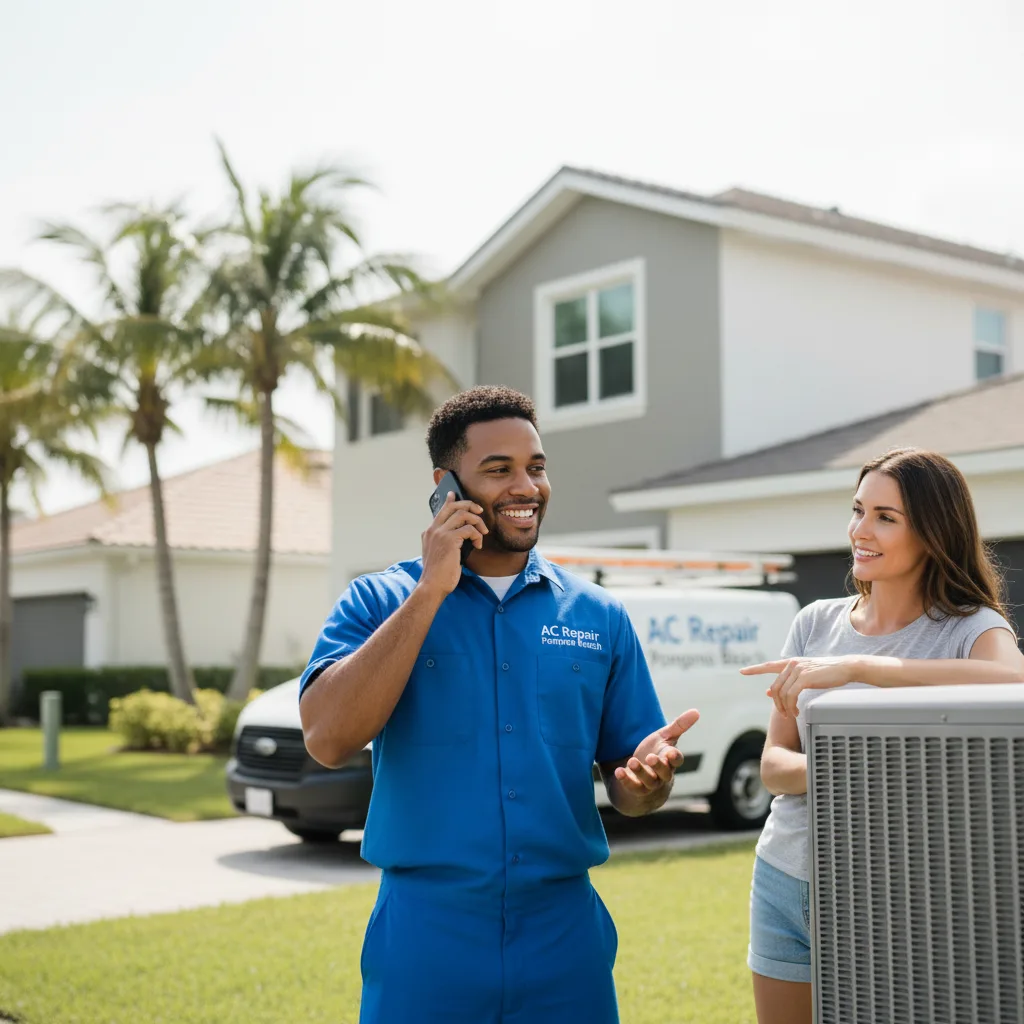 AC Repair Pompano Beach customer support in Au Sable Forks